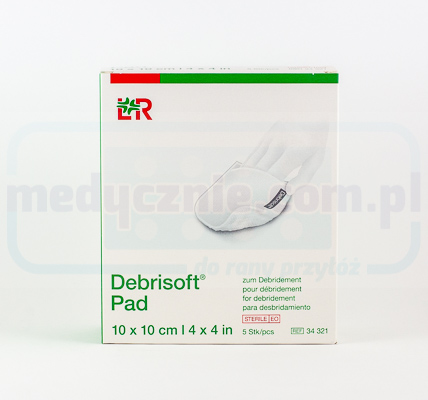 Debrisoft Pad 10x10см 1шт - пов'язка для підготовки рани